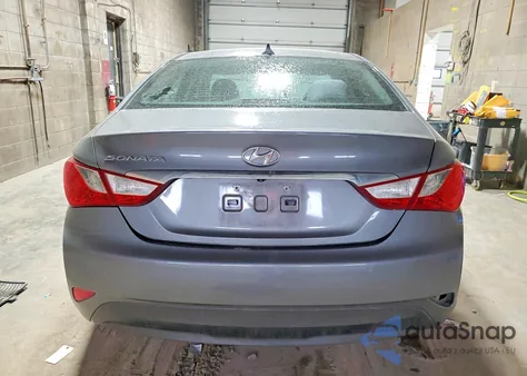 2014 Hyundai Sonata Gls z USA, uszkodzony, nr VIN 5NPEB4ACXEH838563